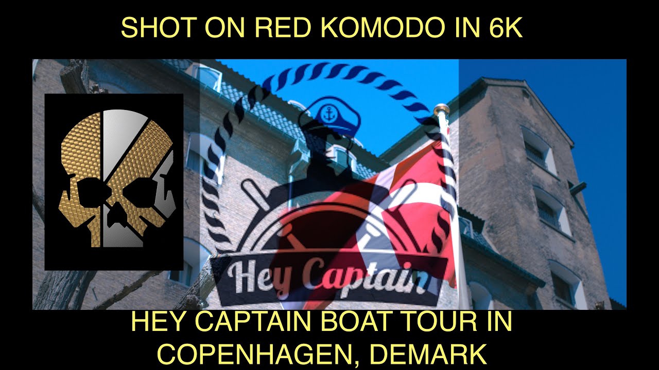 SHOT ON RED KOMODO IN 6K: Boat tour in Copenhagen, Denmark with Hey Captain tours.