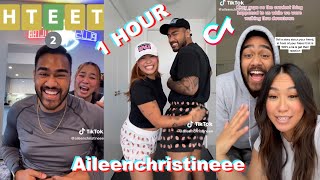 * 1 HOUR * Aileenchristineee ( Aileen and Deven ) Funny TikTok Videos Compilation 2024