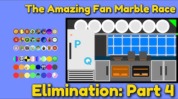 The Amazing Fan Marble Race: Part 4 + (Algodoo) + (lyrics)