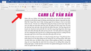Cách lấy lại Thanh Thước Ruler, canh lề Văn Bản trên Word - Cho người mới