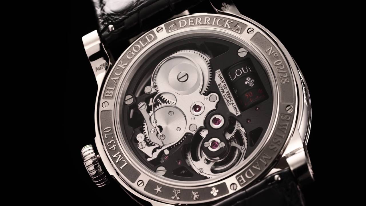 Louis Moinet - Black Gold Derrick - YouTube