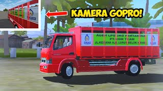 Riliss! Mod BUSSID TRUCK CANTER LPG kamera gopro! || FREE || FULL ANIM || MOD BUSSID 2020