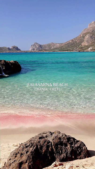 Falasarna Beach in Chania, Crete #crete #creteisland #greece