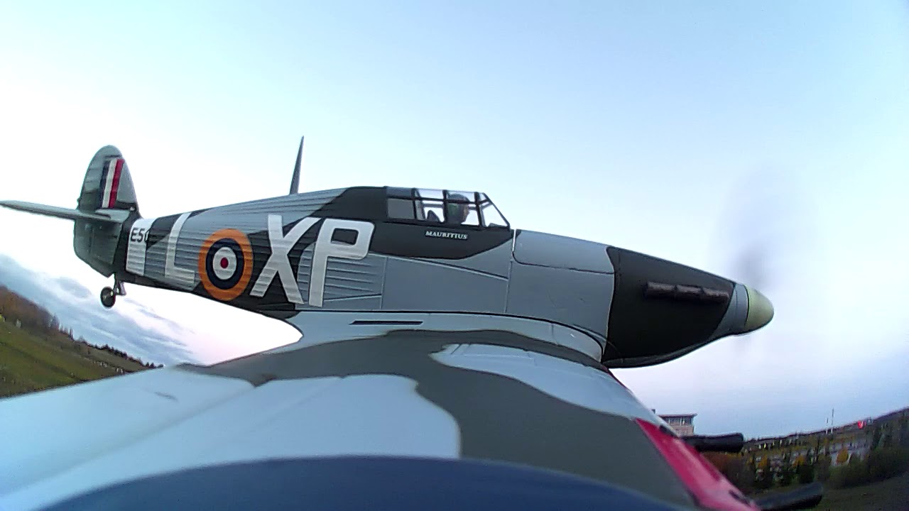 Hobbyking / AJ hobbies Hawker hurricane super shakedown! YouTube