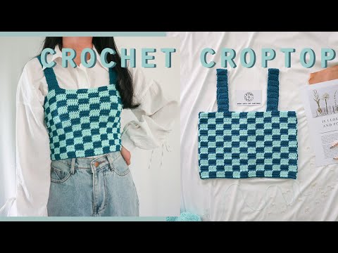 Video Crochet Croptop????Hướng dẫn móc áo Croptop 2 dây họa... - youtube