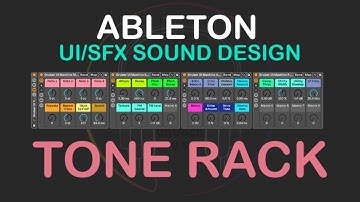 Ableton UI SFX Sound Design - Tone Rack