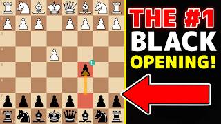 Destroy EVERYONE Below 2,000 Elo w/ The #1 Chess Opening For Black vs 1.e4! (Sicilian Defense Guide)