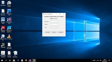 Membuat Perhitungan Luas Tabung menggunakan Vb.net