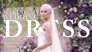 The Making of my Couture Wedding Dress and Evening Bridal Gown