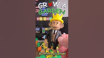I 3D Printed Jandel From Roblox Grow A Garden #roblox #growagarden #3dprinting