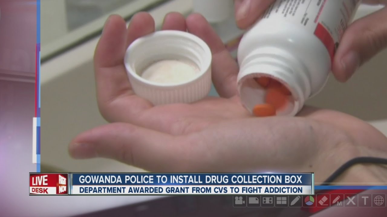 Gowanda police adding new drug collection box YouTube