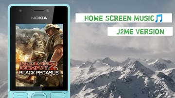 Modern Combat 2 Black Pegasus Home Screen Music || Gameloft Games Sounds || Java Game || J2me Sounds