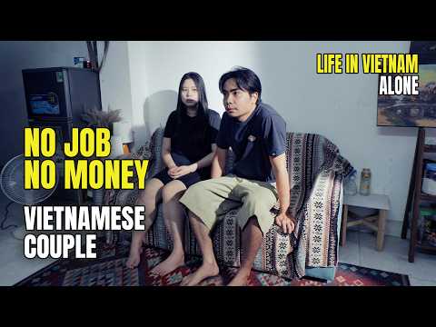 Poor Vietnamese Couples Real Life, Small Rental Room, Living In Vietnam No Job No Money