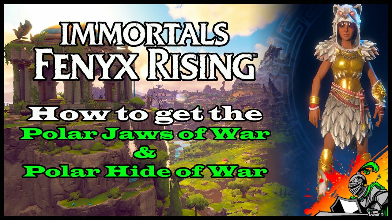 How to get the "Polar War" Ares Armor Set I Immortals - Fenyx Rising