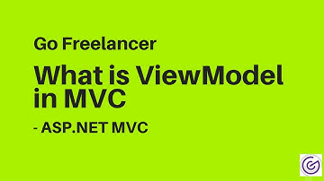 What is ViewModel in MVC