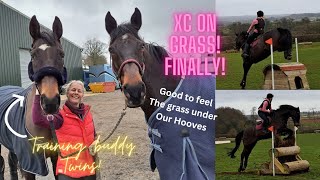 Swalcliffe XC schooling - Finally the grass beneath our feet!