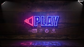 Lyric & Music Videos - do 3d neon audio visualizer, spectrum or music visualizer