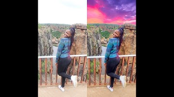 How to add clouds in a photo in GIMP