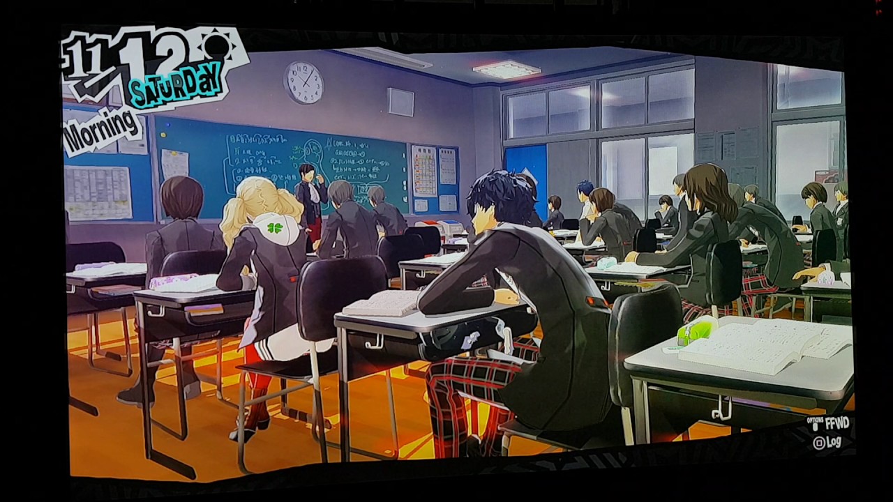 Persona 5 Classroom Question (12 Nov) YouTube