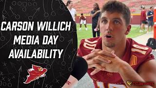 LB Carson Willich Speaks At Media Day