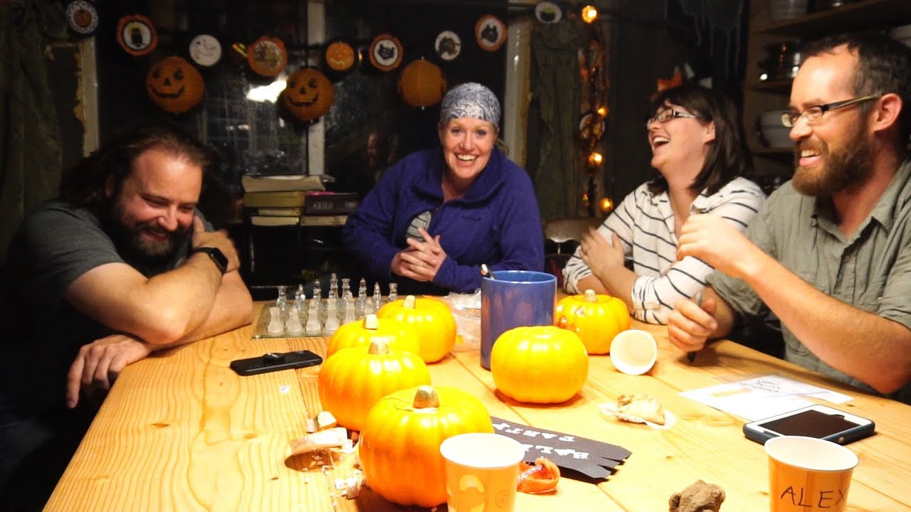 A Unique Dinner Party (Art & Homesteading) - YouTube