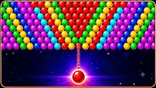 😍 NEW Bubble Shooter Hard Level Gameplay 🎯 Easy Win Strategy | Android Bubble Shooter game #newgame screenshot 2