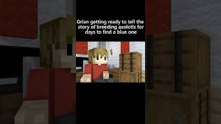 so many axolotls...  #grian #minecraft #hermitcraft #netflixdocumentary
