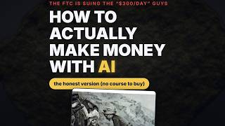 How To Actually Make Money With AI (The Honest Version)