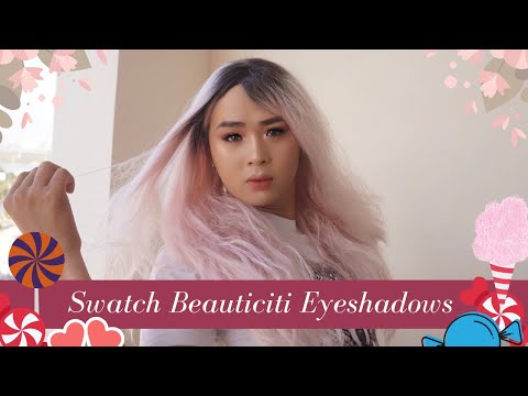 Swatch Bảng màu mắt Beauticiti