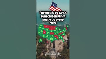 Trying to get a subscriber from every US State (part 3) #shorts #viral #subscribe #sovietmapping