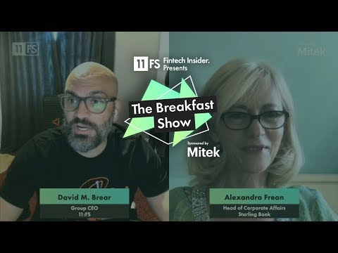 Alexandra Frean, Head Of Corporate Affairs At Starling Bank | The Breakfast Show | Episode 22