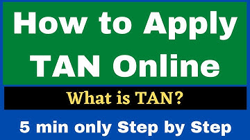 How to Apply TAN online II What is TAN II Step by step by procedure for filling TAN II #cavedtaya