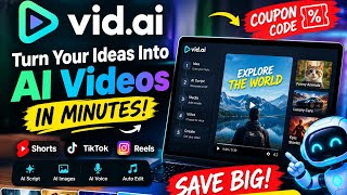 Vid.AI Review 2026 🚀 AI Video Generator + Coupon Code & Discount!