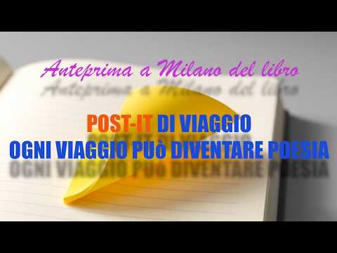 Post-it di viaggio - Presentazione a Milano
