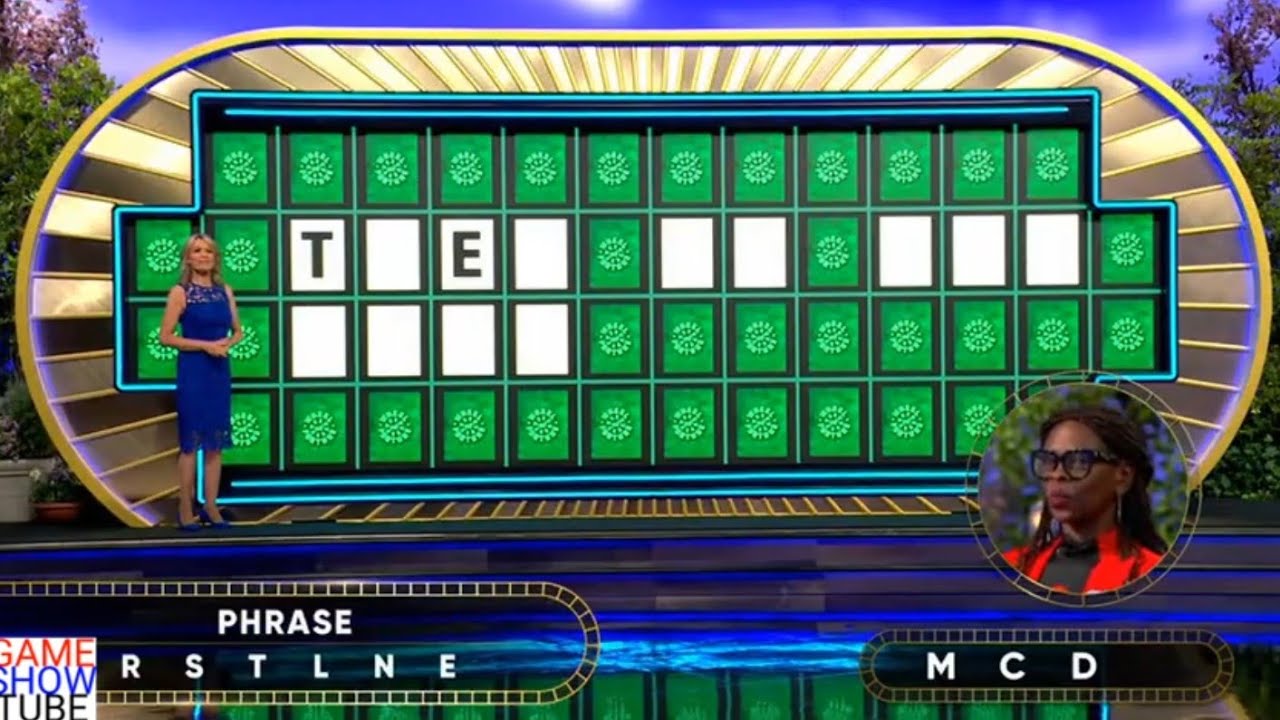 Wheel of Fortune 1-17-2025 INCREDIBLE SOLVE BY TRACI!! - YouTube