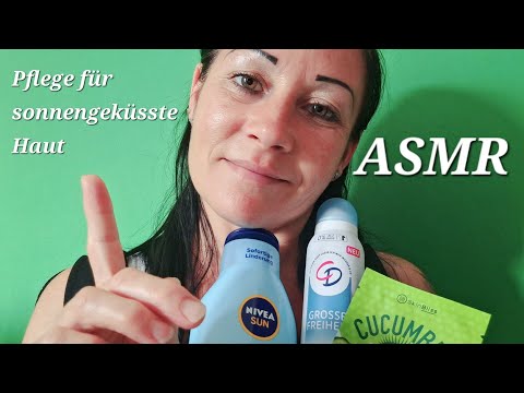 [ASMR] Pflege und Abkühlung für deine sonnengeküsste Haut🌞