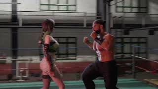 roman soldier vs evil ninja girl (Blender Mixed Fight)