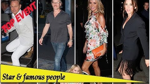 Top Event - Kylie Minogue’s Neighbours co-stars Jason Donovan and Guy Pearce lead guest list at h...