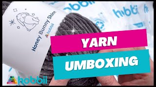 Unboxing gorgeous new yarn from Hobbii -You will LOVE this yarn