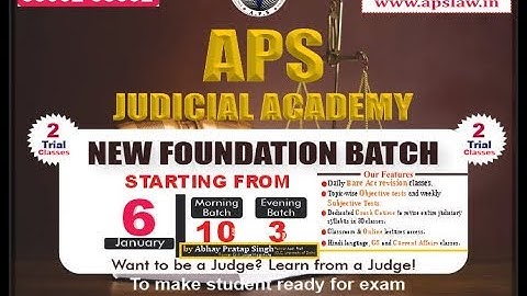 Tips & Tricks For Answering Mains Examination - By Abhay Pratap Singh | @APSJudicialAcademy