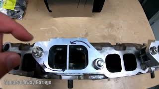 GM 292 Divided Intake Ports #inliner #inline6