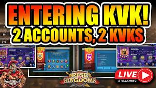 Lost Kingdom Opens: KvKs Start On Both Accounts - Rise of Kingdoms screenshot 1