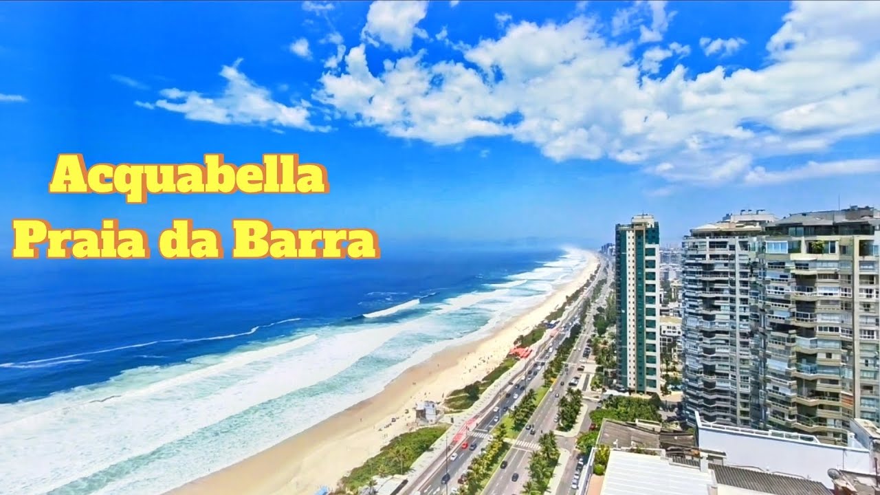 COBERTURA DUPLEX A VENDA NO CONDOMÍNIO ACQUABELLA NA PRAIA DA BARRA