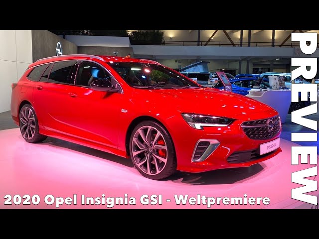 2020 Opel Insignia GSi Weltpremiere - 10 Fakten - Kein Insignia OPC mehr? 