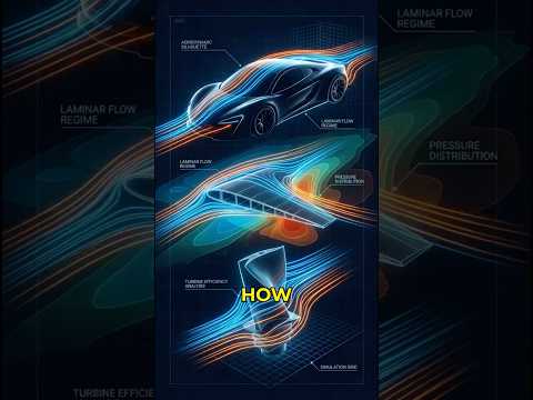 CFD How Computers Simulate Fluid Physics, Computational Fluid Mechanic #engineering