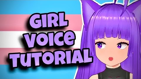 How to do a GIRL VOICE *Simple MTF Tutorial*