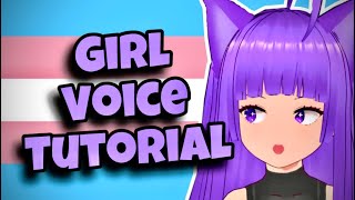 How to do a GIRL VOICE *Simple MTF Tutorial*