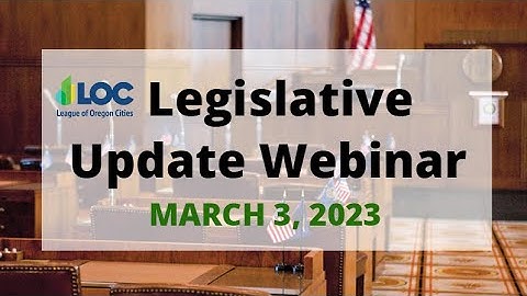 Legislative Update - March 3, 2023