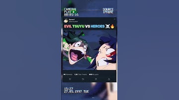 EVIL TSUYU vs HEROES ☠️🔥 | #myheroacademia #edit #amv #mha #anime