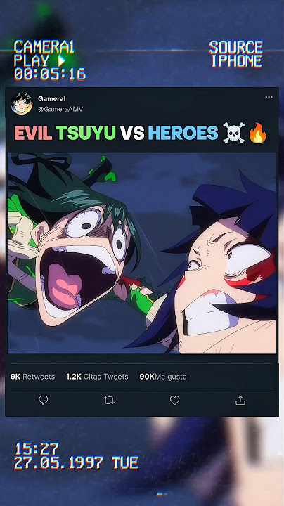 EVIL TSUYU vs HEROES ☠️🔥 | #myheroacademia #edit #amv #mha #anime